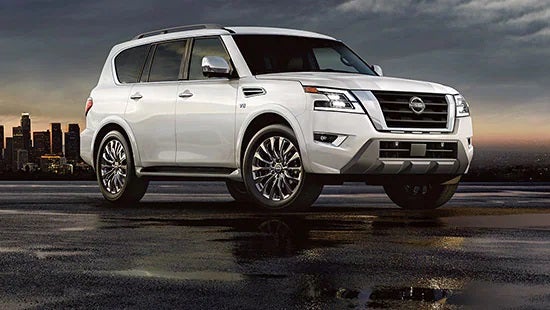 2023 Nissan Armada new 22-inch 14-spoke aluminum-alloy wheels. | McKinnon Nissan in Clanton AL