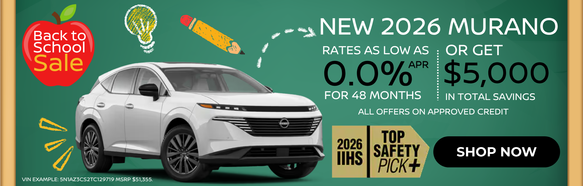 2026 Murano Offer