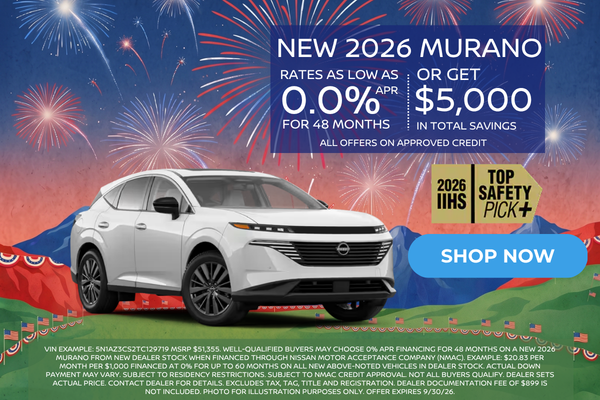 2026 Murano Offer