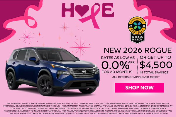 2026 Nissan Rogue