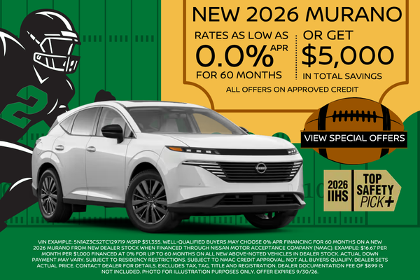 2026 Murano Offer
